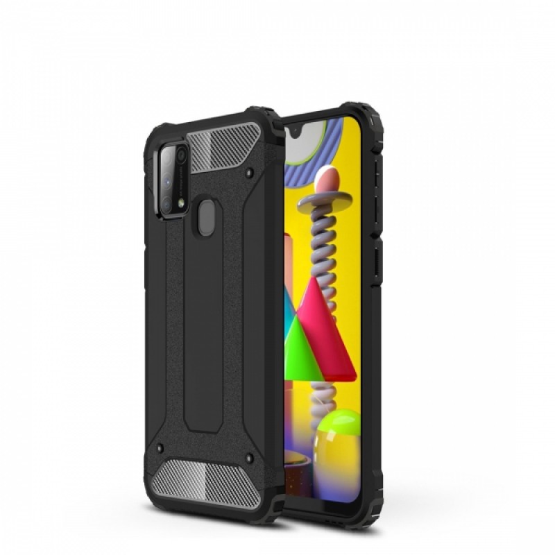Oem Θήκη Armor Back Cover Για Samsung Galaxy M31 / M31S  Μαύρο