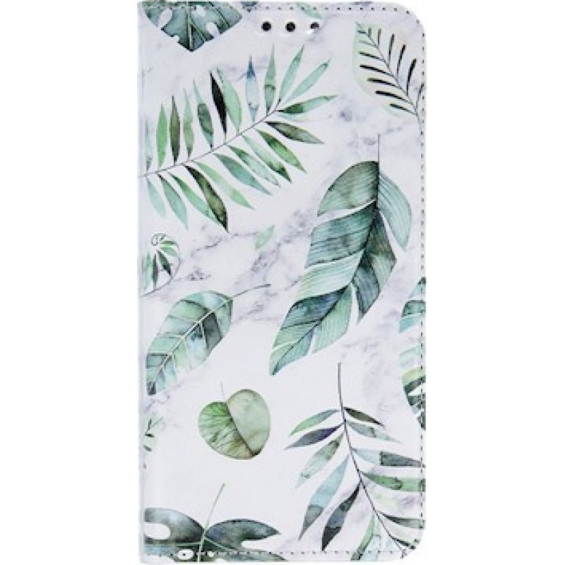  Oem Θήκη Βιβλίο Smart Magnet Trendy  Spring Leaves Για Samsung Galaxy A21s