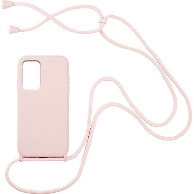 Oem Cord Silicone Ροζ Θήκη Για Samsung Galaxy A53 5G Με Λουρί Ροζ