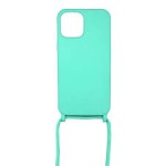 Oem Cord Silicone Τιρκουάζ Θήκη Για Xiaomi Redmi Note 11 4G ( GLOBAL ) / Redmi Note 11s 4G Με Λουρί Τιρκουάζ