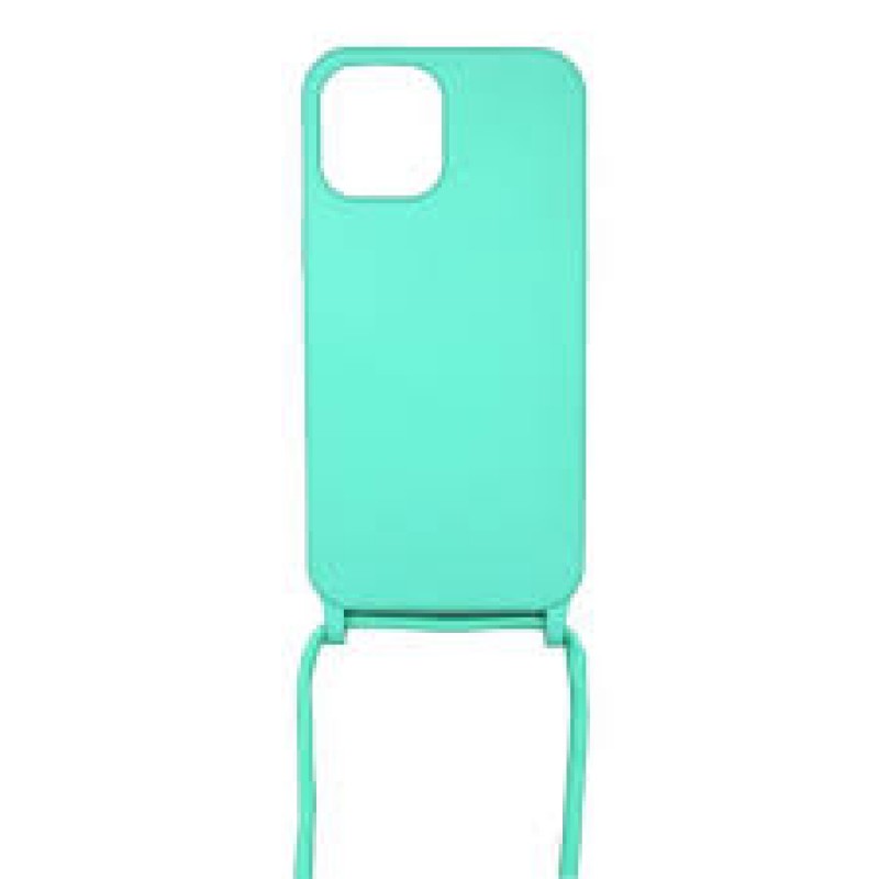 Oem Cord Silicone Τιρκουάζ Θήκη Για Xiaomi Redmi Note 11 4G ( GLOBAL ) / Redmi Note 11s 4G Με Λουρί Τιρκουάζ