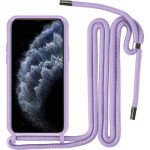 Oem Cord Silicone  Λιλά Θήκη Για Samsung Galaxy S22 Plus Με Λουρί Λιλά
