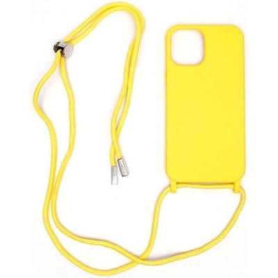 Oem Cord Silicone Κίτρινη Θήκη Για Xiaomi Poco M6 Pro 5G Με Λουρί Κίτρινο