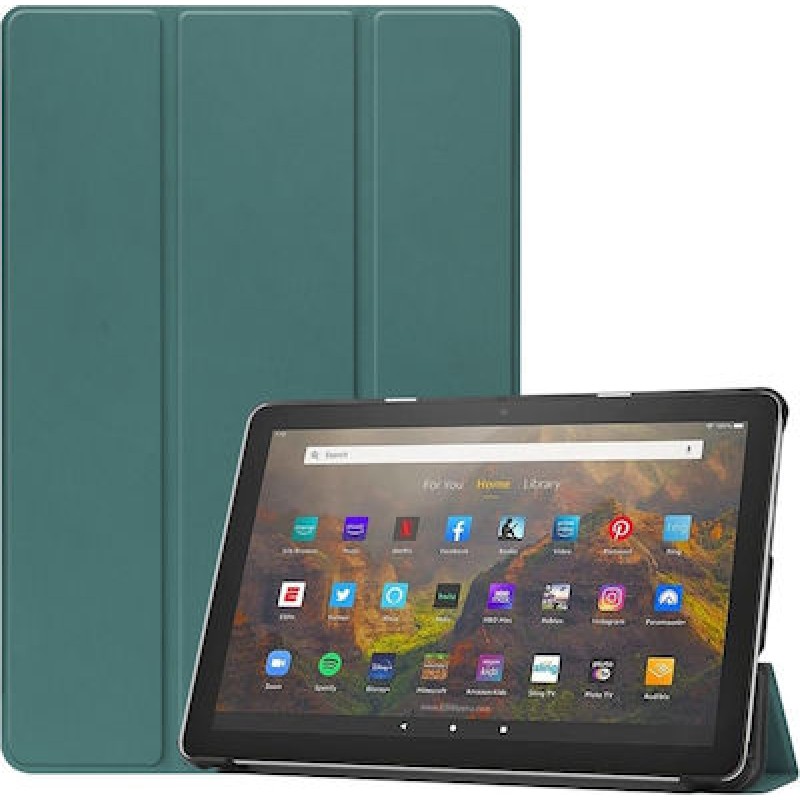 Oem Trifold Θήκη Βιβλίο Flip Cover Για Apple iPad Air 2024 11" (AIR 6) Σκούρο - Πράσινο