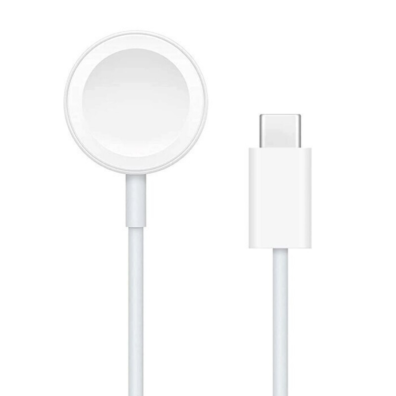 Hoco CW59 Ασύρματος Φορτιστής Για iWatch 7 6 5 4 3 2 1 SE Λευκό