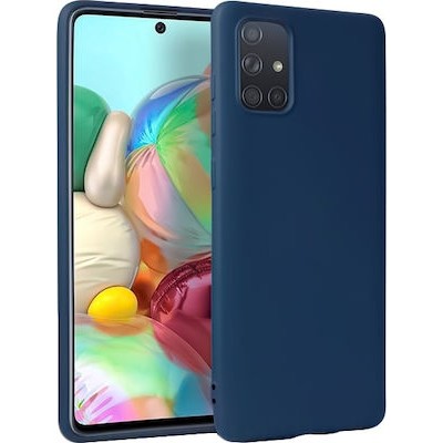 Oem Θήκη Σιλικόνης Soft 2.0 mm Για  Samsung Galaxy A72 5G / 4G Lite  Μπλε