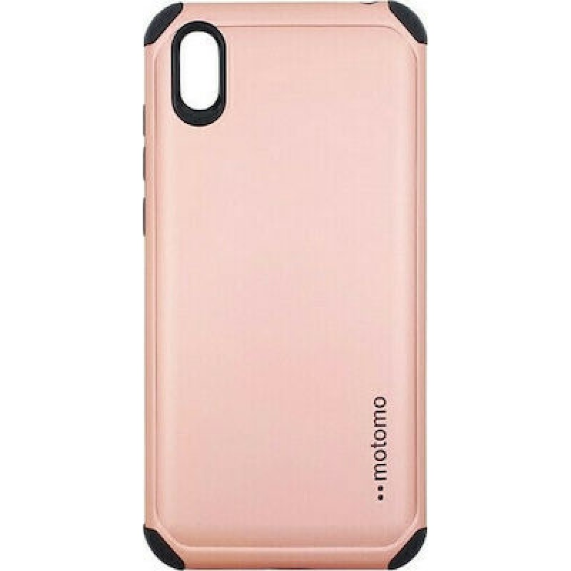 Oem Θήκη motomo Back Cover Για Xiaomi Redmi 9A / 9AT / 9i  Χρυσή - Ροζ