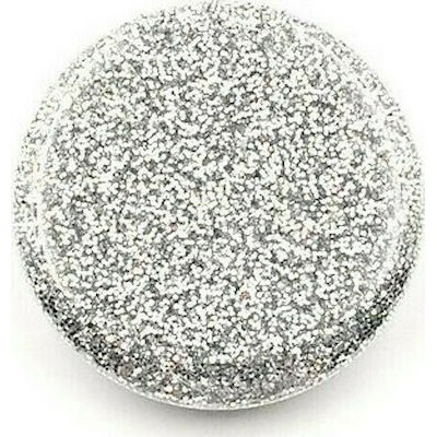 Oem Pop Socket Με Glitter Ασημί