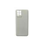Oem Θήκη Σιλικόνης Matt 1,2 mm Για Realme 8 / 8 Pro Άσπρο