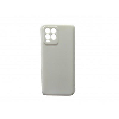 Oem Θήκη Σιλικόνης Matt 1,2 mm Για Realme 8 / 8 Pro Άσπρο