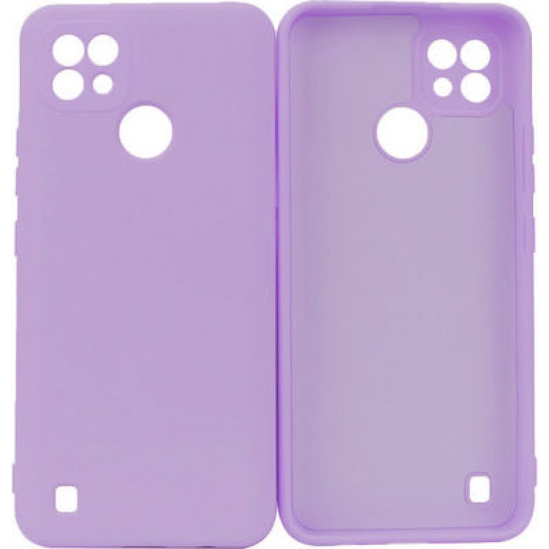 Oem Θήκη Σιλικόνης Matt 1,2 mm Για Realme C21Y / C25Y  Λιλά