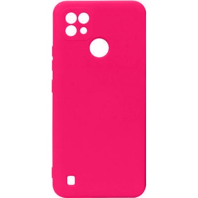 Oem Θήκη Σιλικόνης Matt 1,2 mm Για Realme C21 - C20  Φούξια