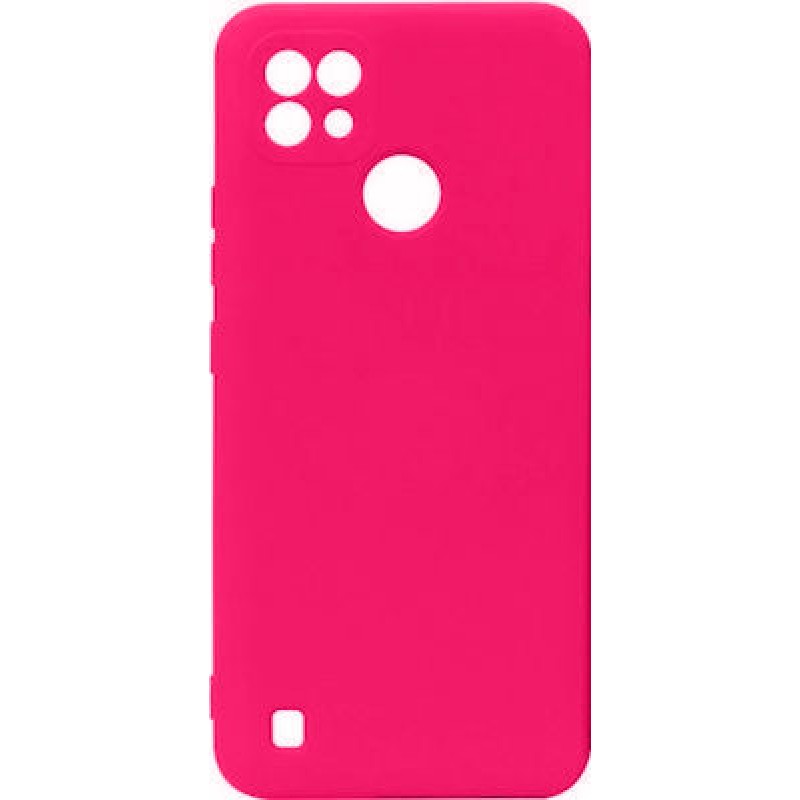 Oem Θήκη Σιλικόνης Matt 1,2 mm Για Realme C21 - C20  Φούξια