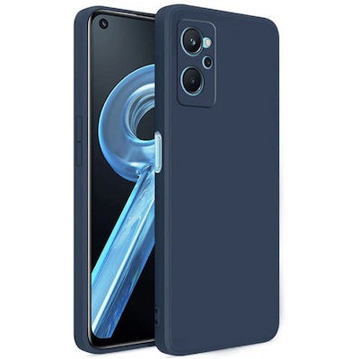 Oem Θήκη Σιλικόνης Matt 1,2 mm Για Realme 9i Σκούρο - Μπλε