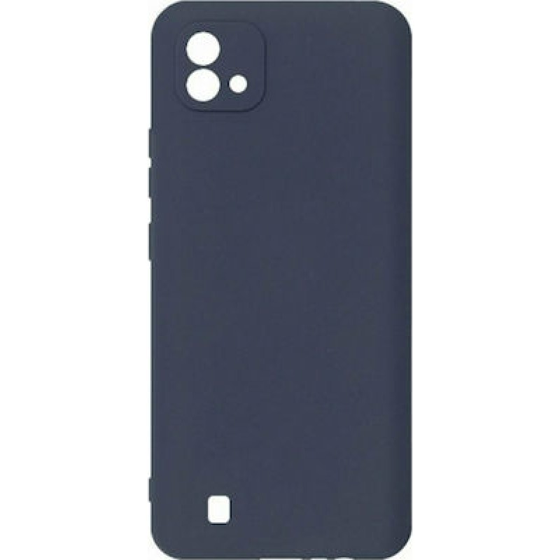 Oem Θήκη Σιλικόνης Matt 1,2 mm Για Realme C11 2021 / C20  Μπλε
