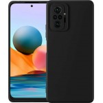 Oem Θήκη Σιλικόνης Soft 2.0 mm    Γia Xiaomi Redmi Note 10 Μαύρο BOX