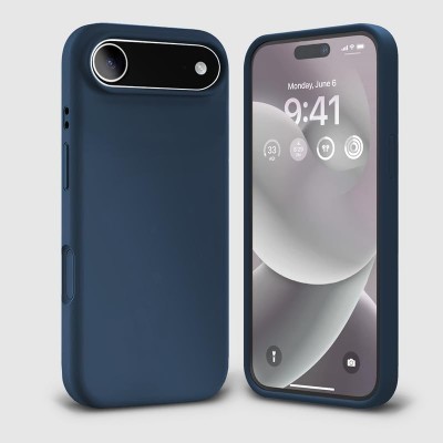 Oem Θήκη Σιλικόνης Soft 2.0 mm Για Apple iPhone 17 Air 5G 6,6" Σκούρο - Μπλε
