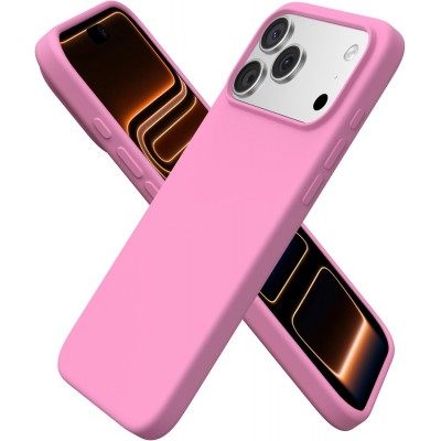 Oem Θήκη Σιλικόνης Soft 2.0 mm Για  Apple iPhone 18 Pro Max 5G 6,9" Ροζ