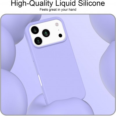 Oem Θήκη Σιλικόνης Soft 2.0 mm Για Apple iPhone 18 Pro 5G 6,3" Λιλά
