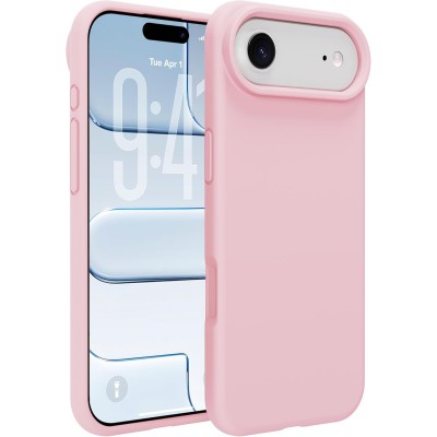 Oem Θήκη Σιλικόνης Soft 2.0 mm Για Apple iPhone 17 Air 5G 6,6" Ροζ