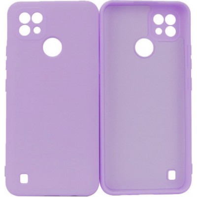 Oem Θήκη Σιλικόνης Soft 2.0 mm Για  Realme C21 - C20  Μωβ