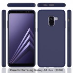 Oem Θήκη Σιλικόνης Soft 2.0 mm Για  Samsung Galaxy A8 plus 2018  Μπλε