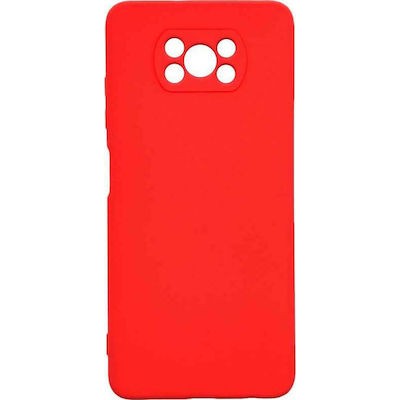 Oem Θήκη Σιλικόνης Soft 2.0 mm Για Xiaomi Poco X3 / Poco X3 NFC / Poco X3 Pro Κόκκινο
