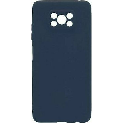 Oem Θήκη Σιλικόνης Soft 2.0 mm Για Xiaomi Poco X3 / Poco X3 NFC / Poco X3 Pro Σκούρο - Μπλε