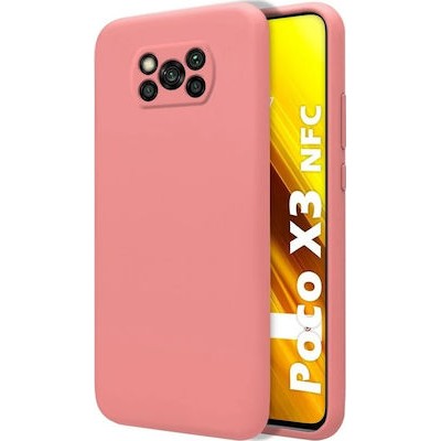 Oem Θήκη Σιλικόνης Soft 2.0 mm Για Xiaomi Poco X3 / Poco X3 NFC / Poco X3 Pro Ροζ