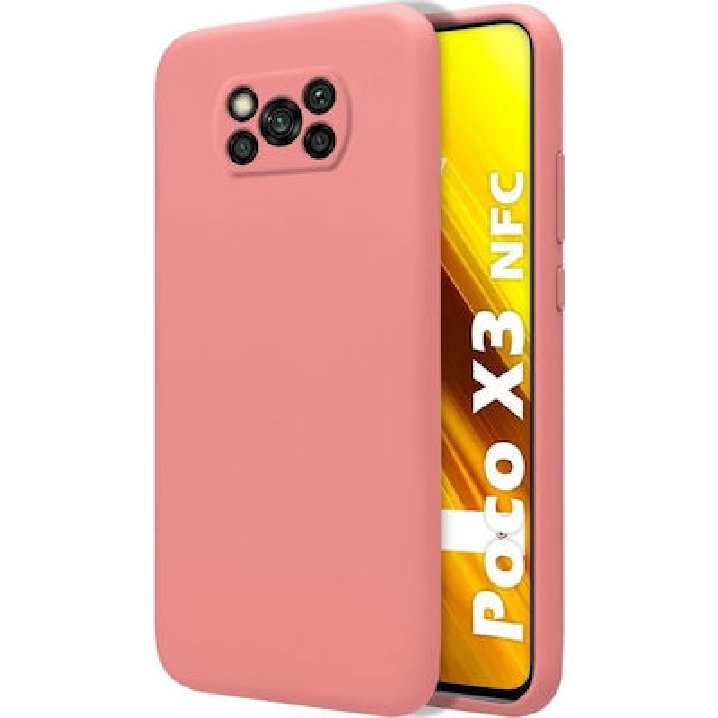 Oem Θήκη Σιλικόνης Soft 2.0 mm Για Xiaomi Poco X3 / Poco X3 NFC / Poco X3 Pro Ροζ