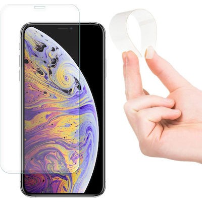 Bestsuit Flexible Full Cover Hybrid Glass Για Apple iPhone X / XS