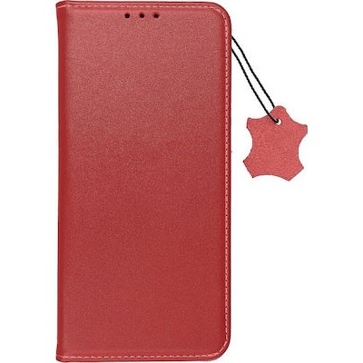 Θήκη Βιβλίο Genuine Leather case Smart Pro Για Samsung Galaxy A17 5G Κόκκινο