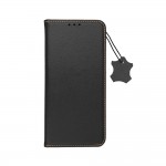 Oem Θήκη Βιβλίο Genuine Leather case Smart Pro Για Xiaomi Redmi Note 12 Pro 5G Μαύρο