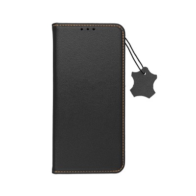 Oem Θήκη Βιβλίο Genuine Leather case Smart Pro Για Xiaomi Redmi Note 12 Pro 5G Μαύρο