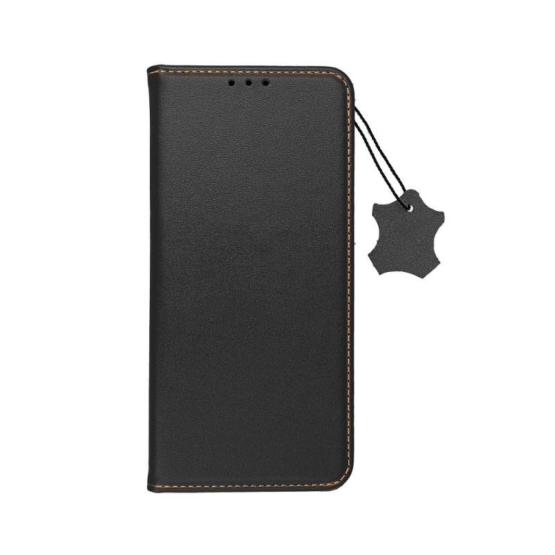 Oem Θήκη Βιβλίο Genuine Leather case Smart Pro Για Xiaomi Redmi Note 12 Pro 5G Μαύρο
