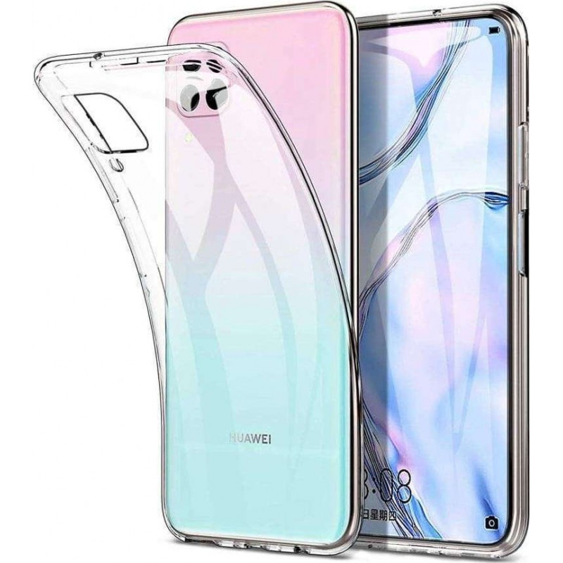 Oem Θήκη Σιλικόνης Για Huawei P40 Lite  Διάφανο