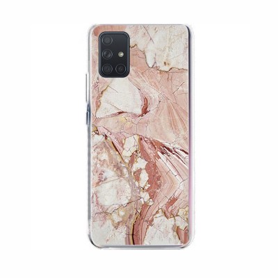 Oem Θήκη Σιλικόνης Marmur case Για Samsung Galaxy A31 Ροζ   