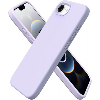 Oem Θήκη Σιλικόνης Matt 1,5 mm Για Apple iPhone 17e Λιλά
