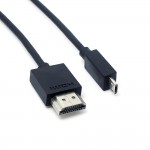 Oem Καλώδιο Micro USB σε HDMI Μαύρο High Speed 1.5m