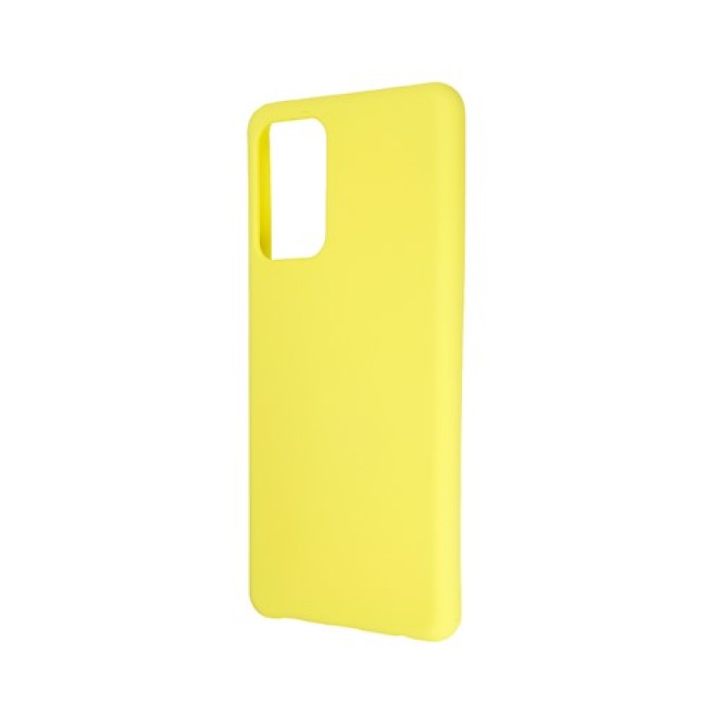 Soft Matt Case Gel TPU Cover 2.0mm Για Samsung Galaxy A72 5G Κίτρινο