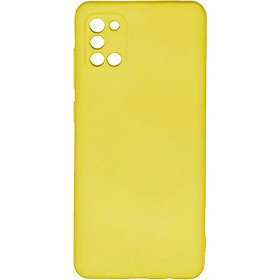 Oem Θήκη Σιλικόνης Matt 1,2 mm Για Samsung Galaxy A31    Κίτρινο