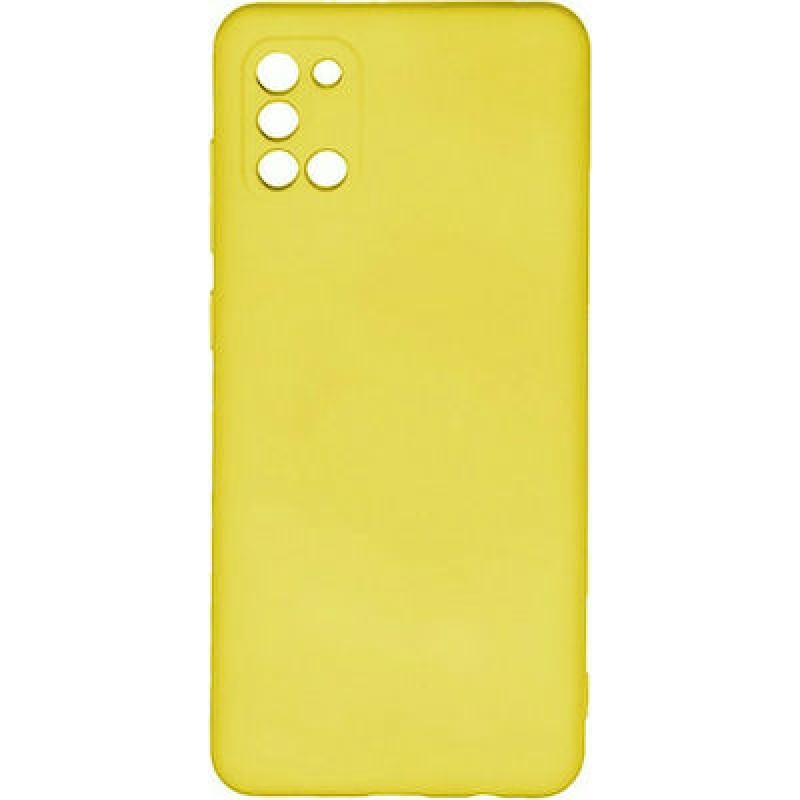 Oem Θήκη Σιλικόνης Matt 1,2 mm Για Samsung Galaxy A31    Κίτρινο