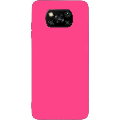 Oem Θήκη Σιλικόνης Matt 1,2 mm Για Xiaomi Poco X3 / Poco X3 NFC / Poco X3 Pro  Φούξια