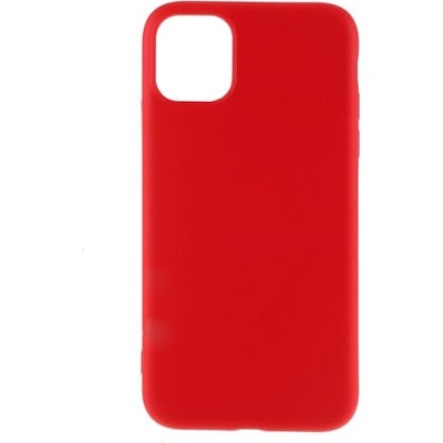 Oem Θήκη Σιλικόνης Matt Για Xiaomi Redmi 10 Κόκκινο