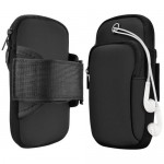 Running armband sports Αθλητική Θήκη μπράτσου για smartphones έως 6.5''- Μαύρο