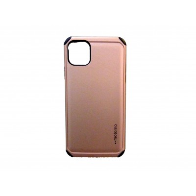 Θήκη motomo Back Cover Για  Apple iPhone 11 Pro ροζ Χρυσό