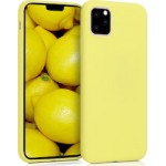 Oem Θήκη Σιλικόνης Matt 1,2 mm Για Samsung Galaxy S20   Κίτρινο