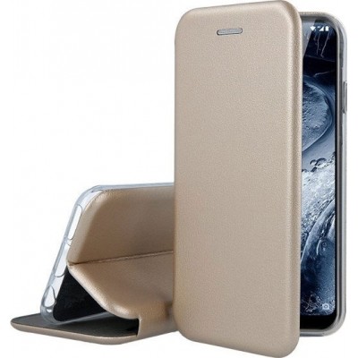Oem Θήκη Βιβλίο Smart Magnet Elegance Για Huawei Y5P 2020  Χρυσό
