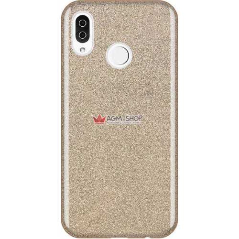  Oem Θήκη Shining Χρυσόσκονη Για    Huawei P40 Lite E / Y7P 2020 / HONOR 9C  Χρυσό