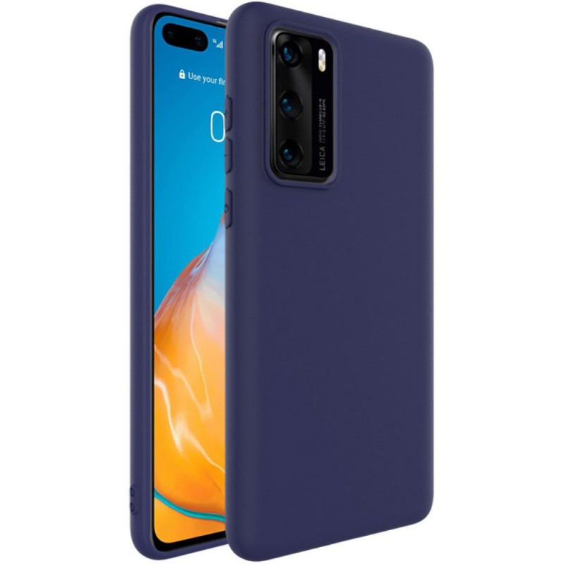 Oem Θήκη Σιλικόνης Matt 1,2 mm Για Huawei P40 Pro  Μπλε